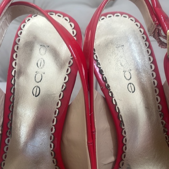 Women’s platform pumps, size 6 from Bebe - Picture 4 of 10